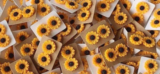 Sunflower Stud Earrings