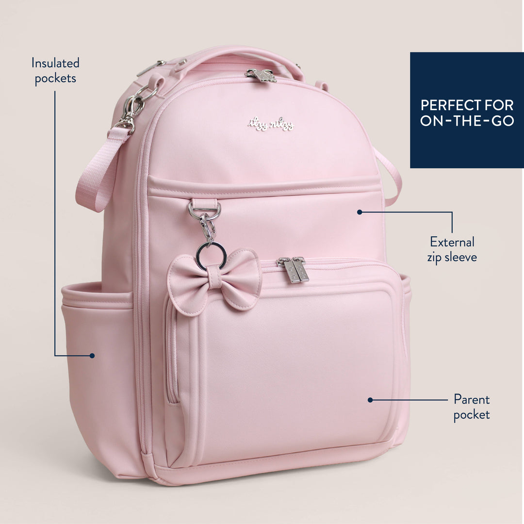 Itzy Ritzy - *NEW* Ribbons & Roses Boss Plus™ Backpack Diaper Bag