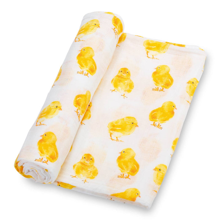 Peep Peep Baby Chics Muslin Swaddle Baby Blanket