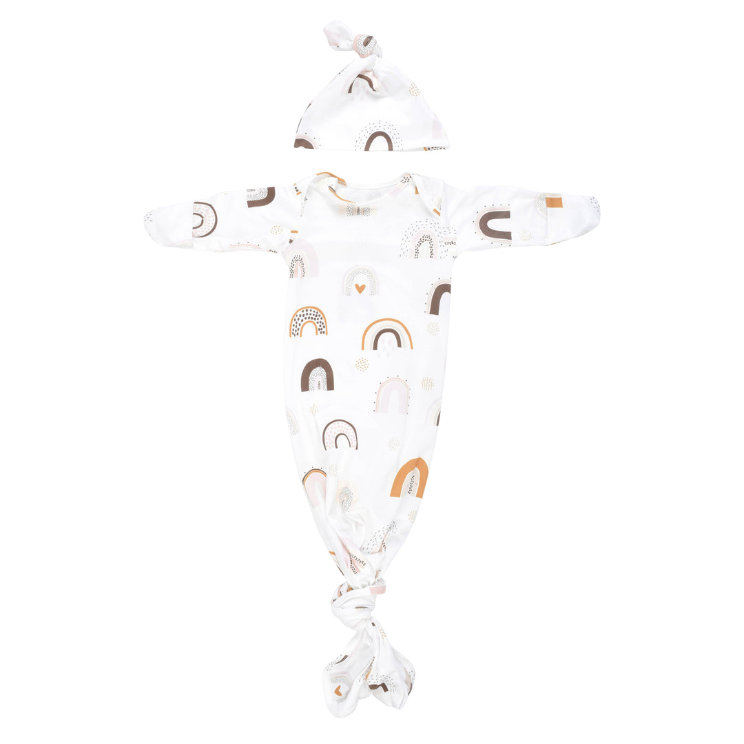 Bamboo - Rainbow Knotted Soft Gown