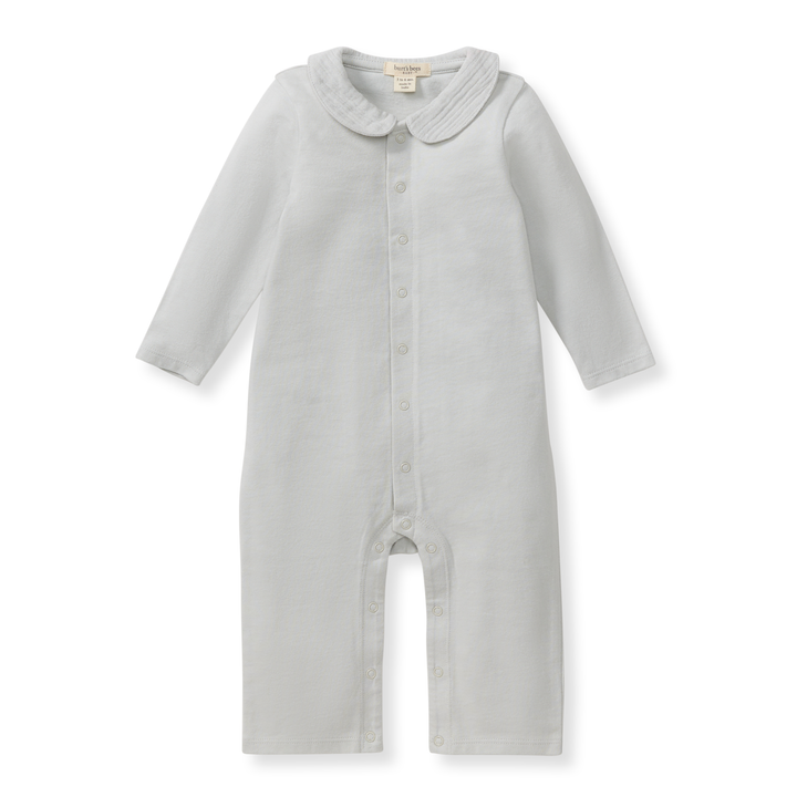 Burt's Bees Baby - Muslin Collar Infant Boy Jumpsuit