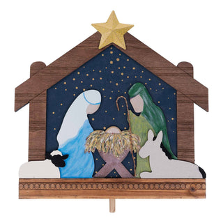 Nativity Stable interchangeable stand topper