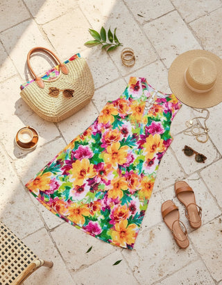 Dear Scarlett Lizzy Floral Tank Dress