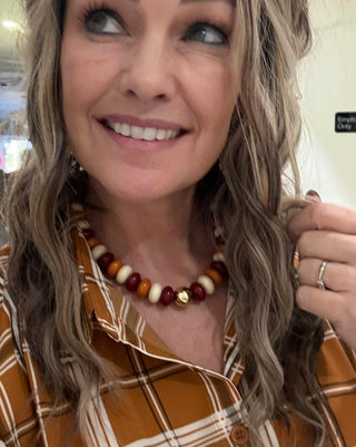 Viral Chunky Beaded Necklace