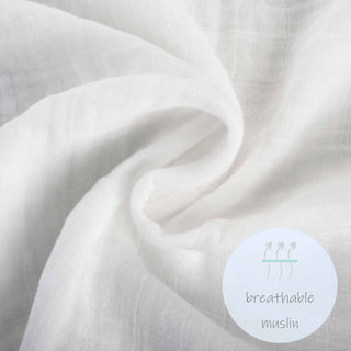 LollyBanks Music Print Muslin Swaddle Blanket