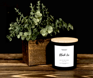 Black Ice Dupe 16 oz 100% Soy Candle
