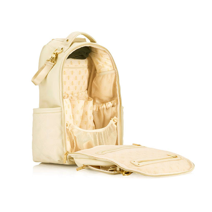 Itzy Ritzy - Milk and Honey Boss Plus™ Backpack Diaper Bag