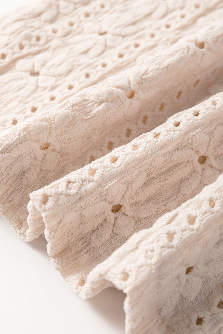 Vanilla Late Floral Sleeveless Blouse