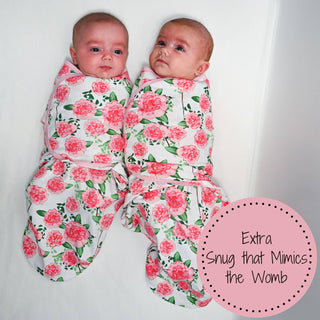 LollyBanks Live Life in Full Bloom Organic Sleep Swaddle