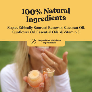 Poppy & Pout - Lip Scrub, Pomegranate Peach