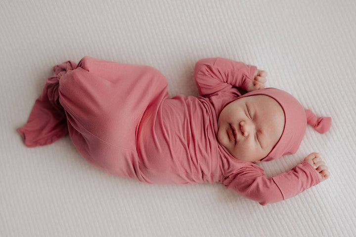 Bamboo Rose Petal PInk Knotted Gown
