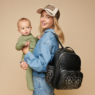 Itzy Ritzy Nash Outlaw Itzy Mini Plus Backpack Diaper Bag
