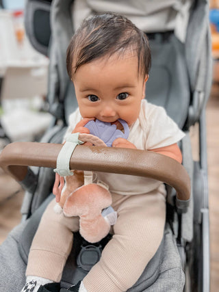 Itzy Ritzy Bitzy Busy Ring Teething Toy | High Contrast