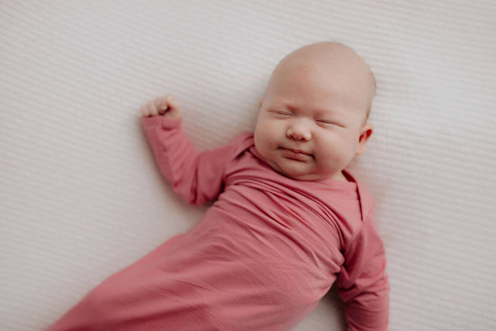 Bamboo Rose Petal PInk Knotted Gown