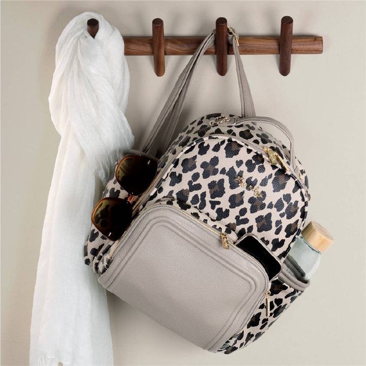 Itzy Ritzy - Leopard Itzy Mini Plus™ Backpack Diaper Bag