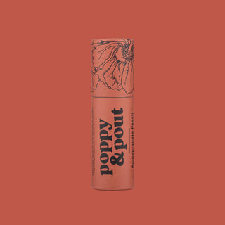 Poppy & Pout - Lip Balm, Pomegranate Peach