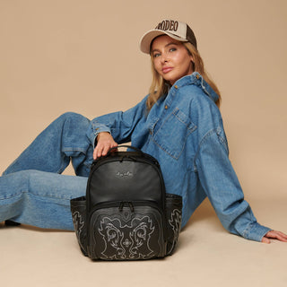 Itzy Ritzy Nash Outlaw Itzy Mini Plus Backpack Diaper Bag