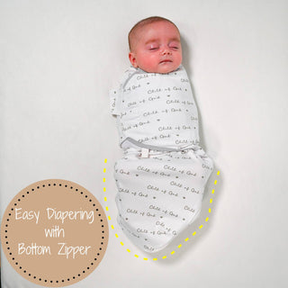 LollyBanks Child of God Organic Baby Sleep Swaddle