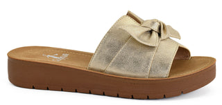 Corkys "Rock The Bowt" Gold Sandals