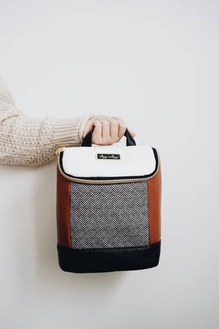 Itzy Ritzy Chill Like a Boss Insulated Bottle Bag | Coffee & Cream