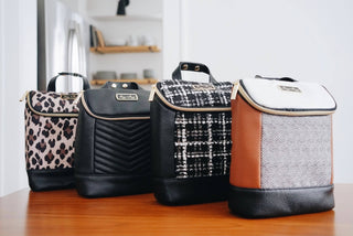 Itzy Ritzy Chill Like a Boss Insulated Bottle Bag | Coffee & Cream