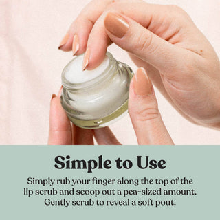 Poppy & Pout - Lip Scrub, Sweet Mint