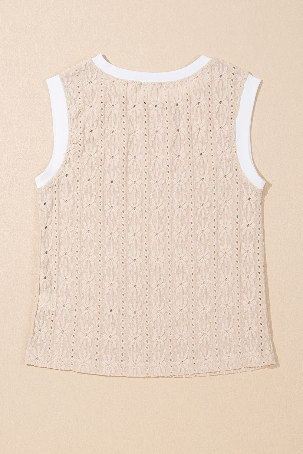 Vanilla Late Floral Sleeveless Blouse