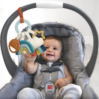 Itzy Ritzy Bitzy Busy Ring Teething Toy | Bunny