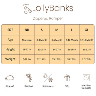 LollyBanks Life Is Better in Boots Bamboo Baby Sleeper