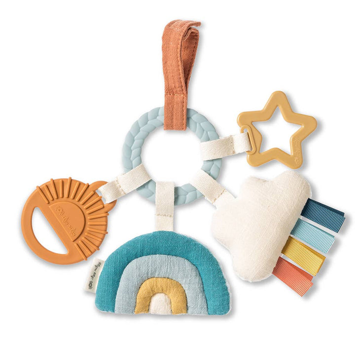 Itzy Ritzy - Bitzy Busy Ring™ Teething Activity Toy: Bunny