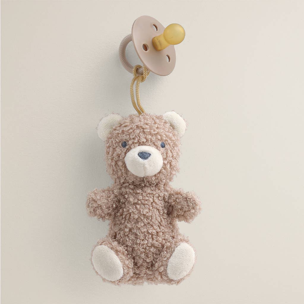 Itzy Ritzy Bitzy Pal Natural Rubber Pacifier & Plush: Bear