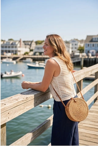 Boho-Chic Butterfly Lace Crochet Vest | Limited Boutique Edition